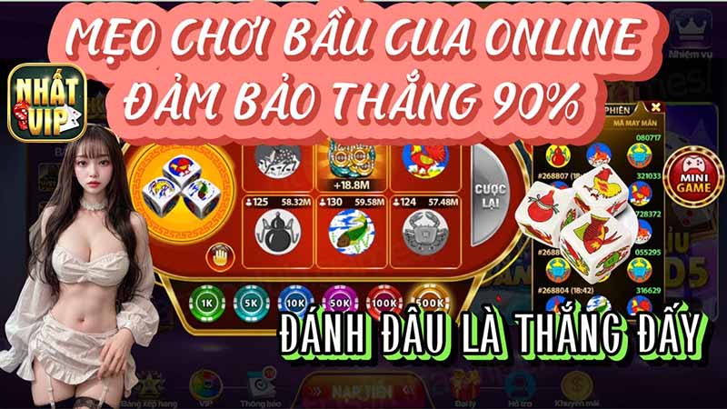 Bật mí chiến thuật chơi bầu cua online bất bại thắng lớn